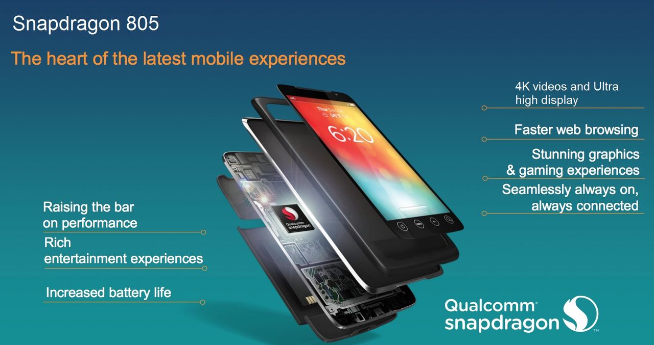 Qualcomm lanserar Snapdragon 805