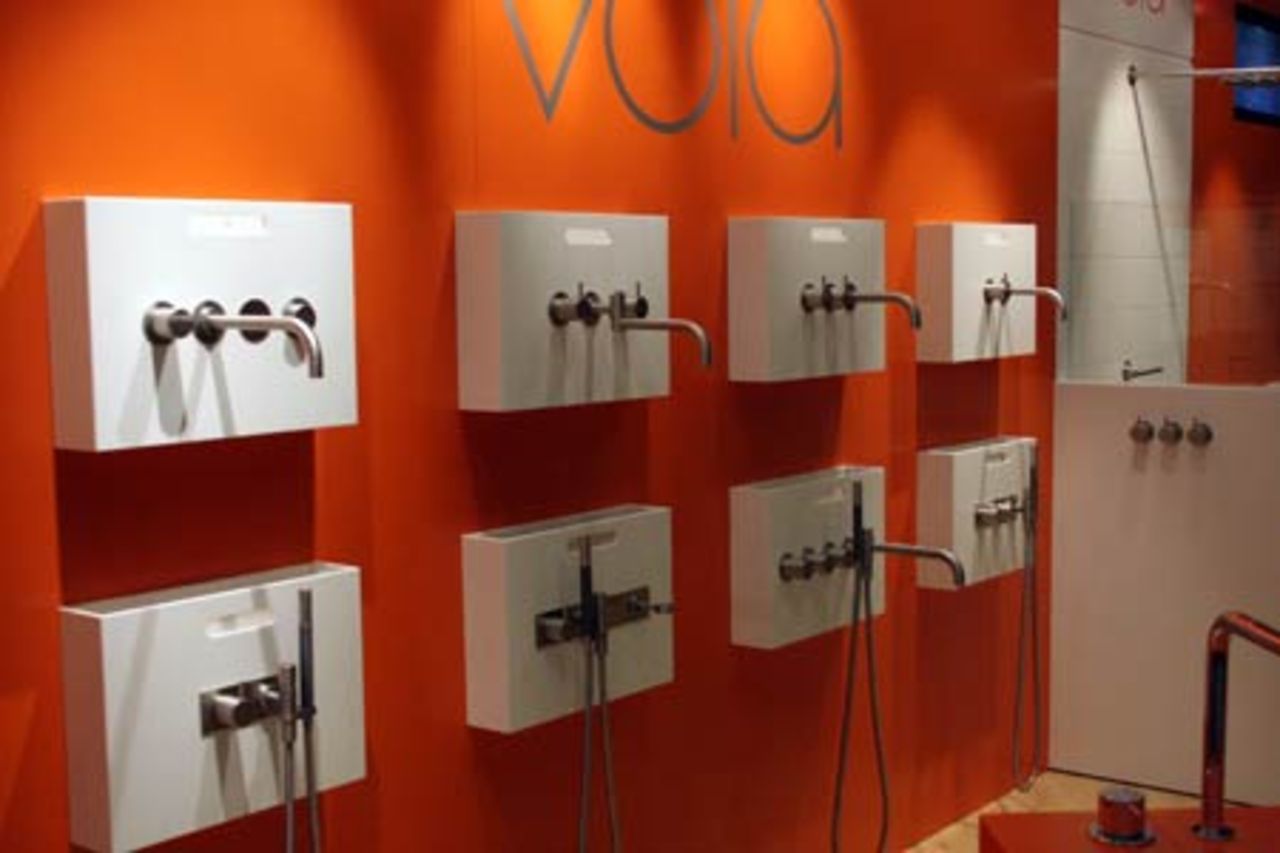 Snygga blandare och duschar från Vola