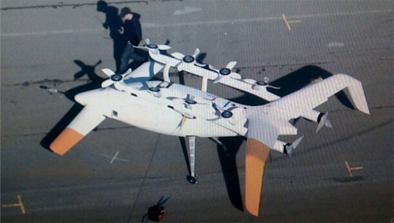 Google bygger en egen flygande bil?