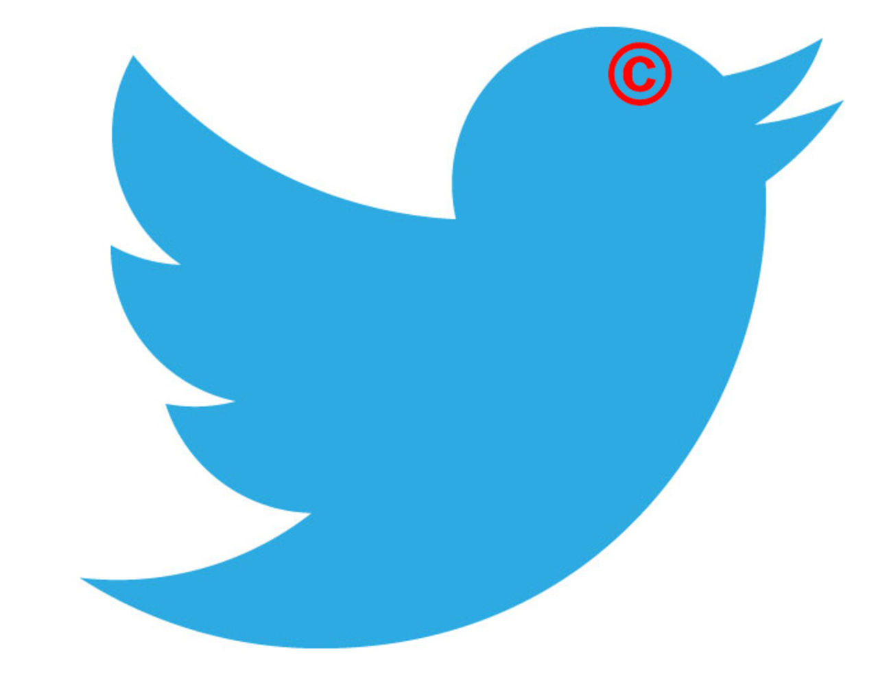 Bilder på Twitter ej publika att använda