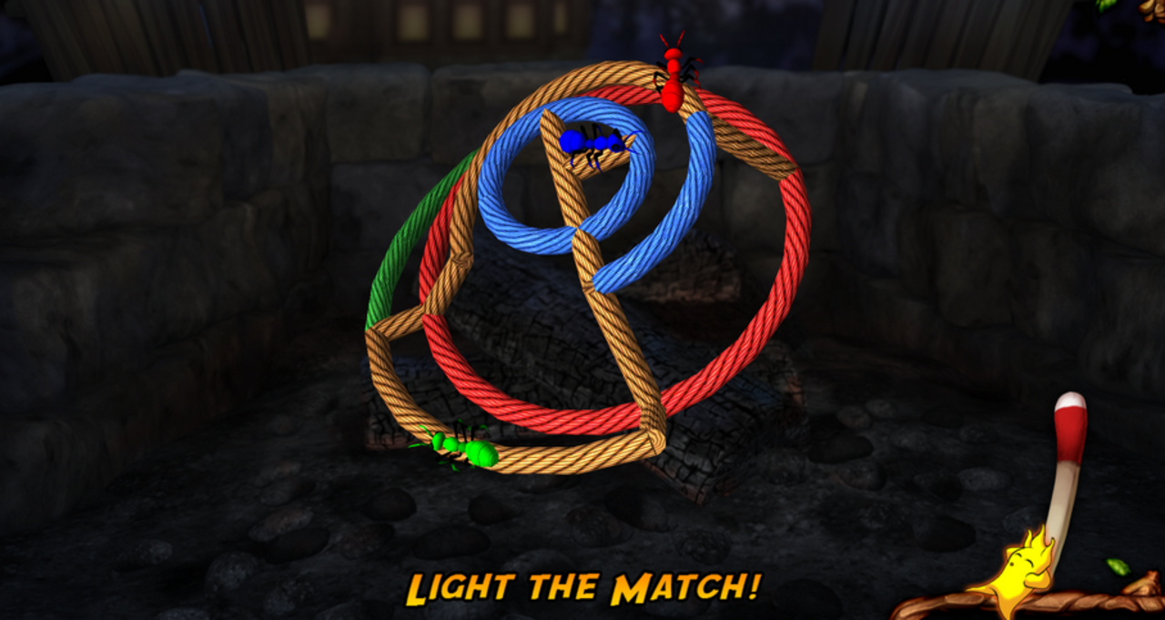 Nytt på App Store idag: Burn the Rope 3D