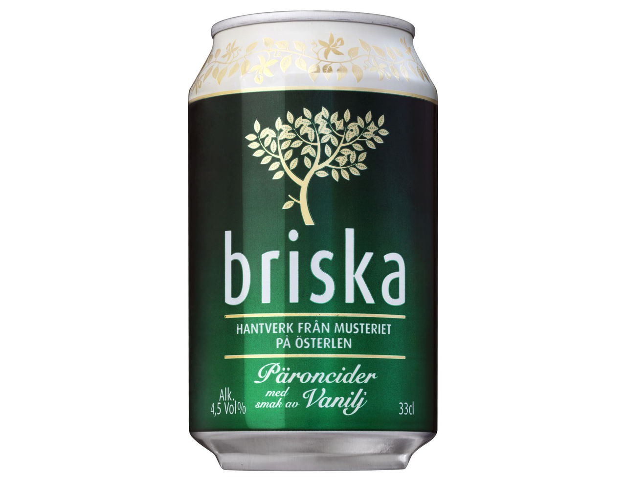 Päroncider med smak av vanilj