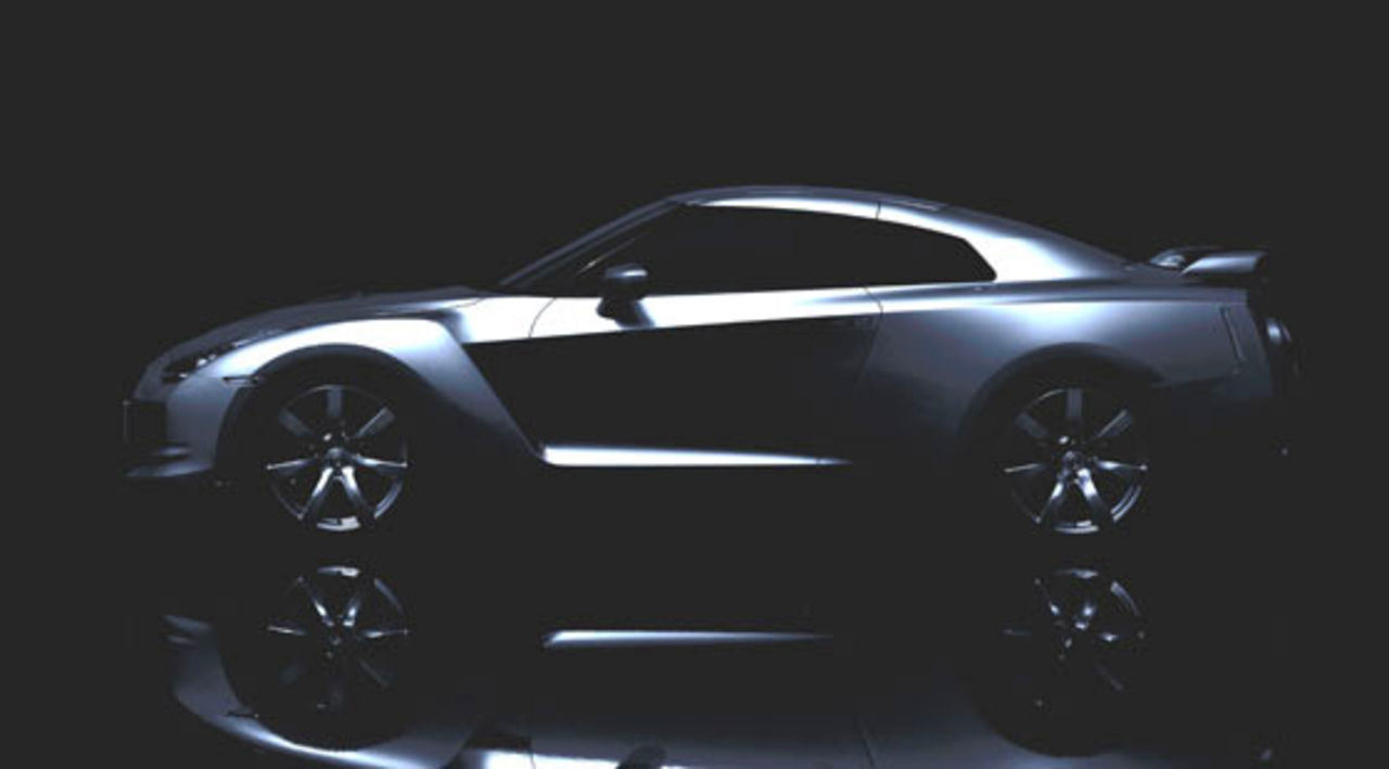 Den första officiella bilden på Nissan GT-R?