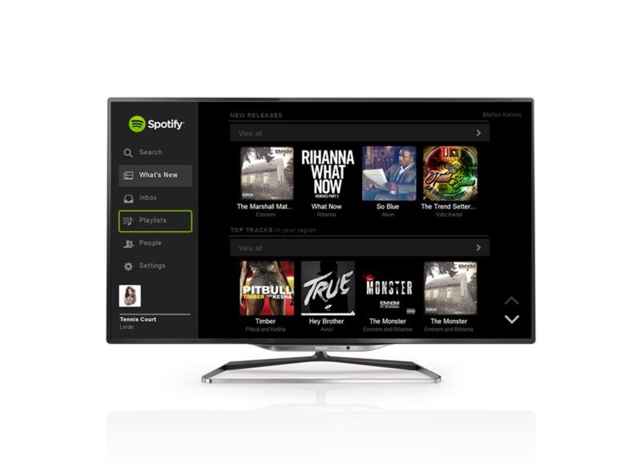 Philips integrerar Spotify