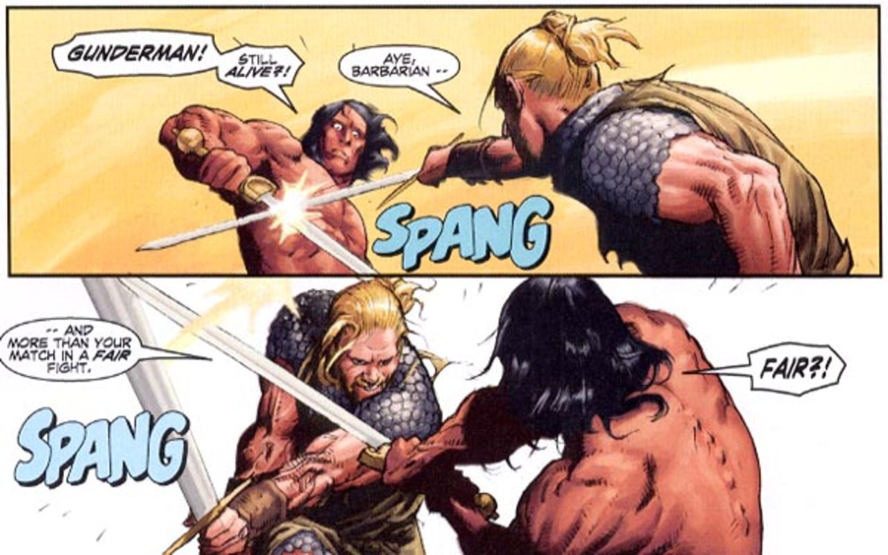 Prova Conan och The Simpsons