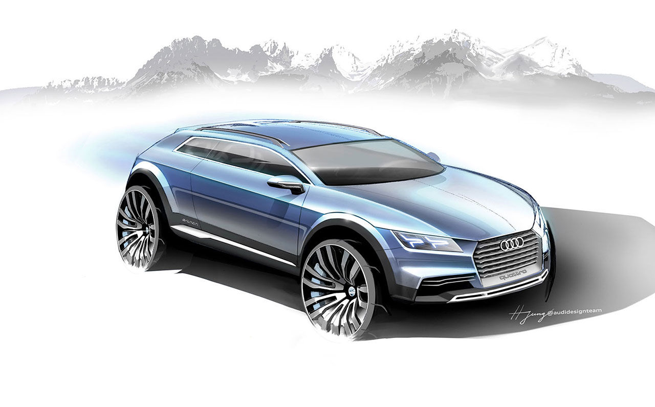 Audi visar nytt crossover-koncept