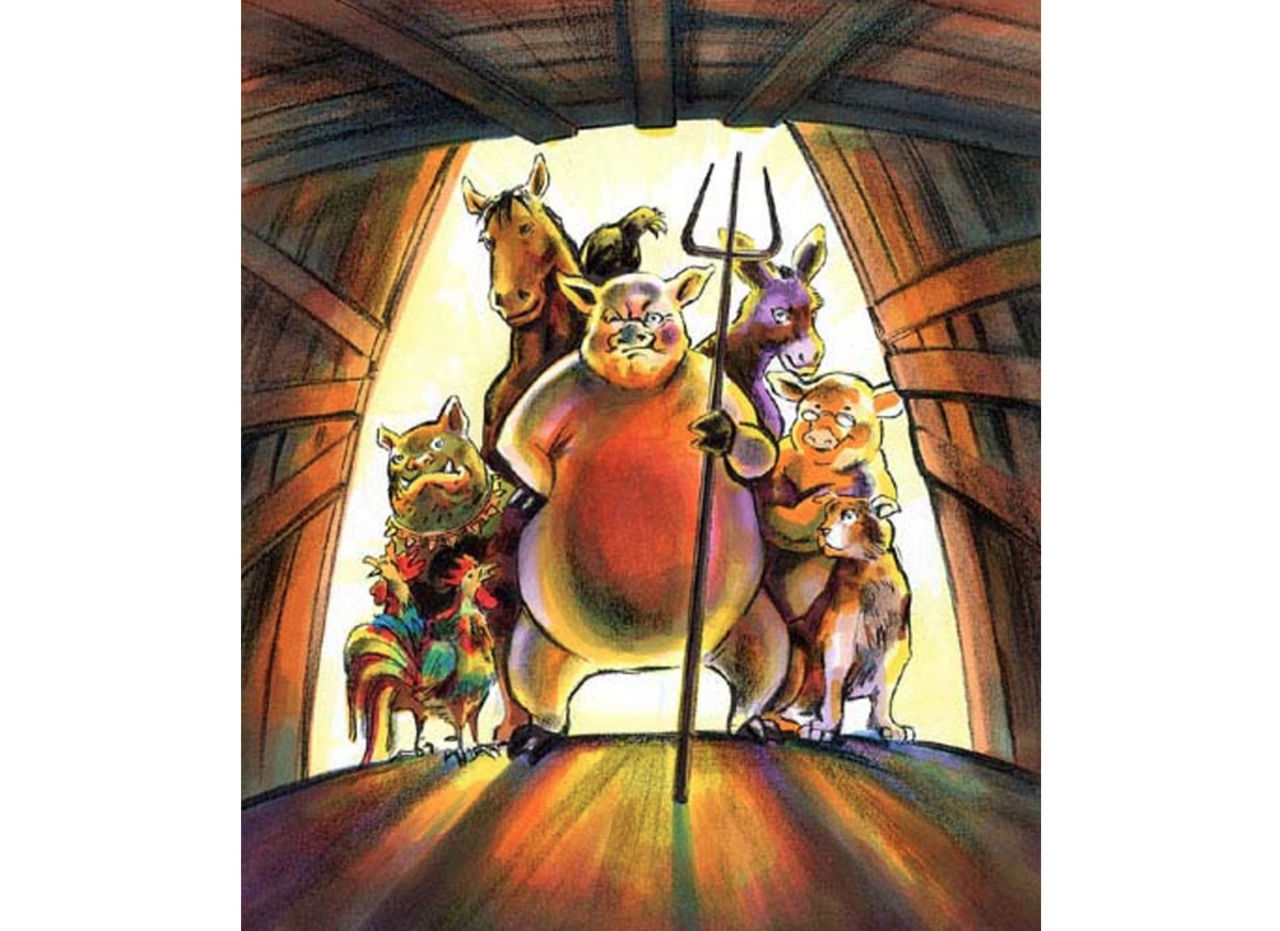 Djurfarmen filmas 2014