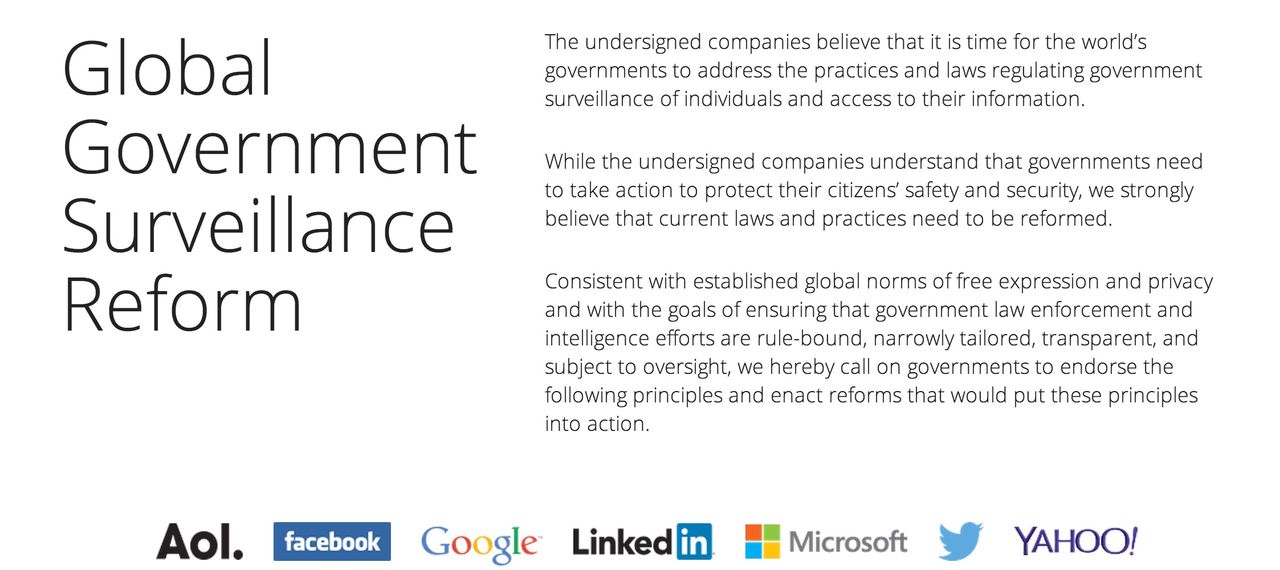 Google, Microsoft och Apple samarbetar mot NSA