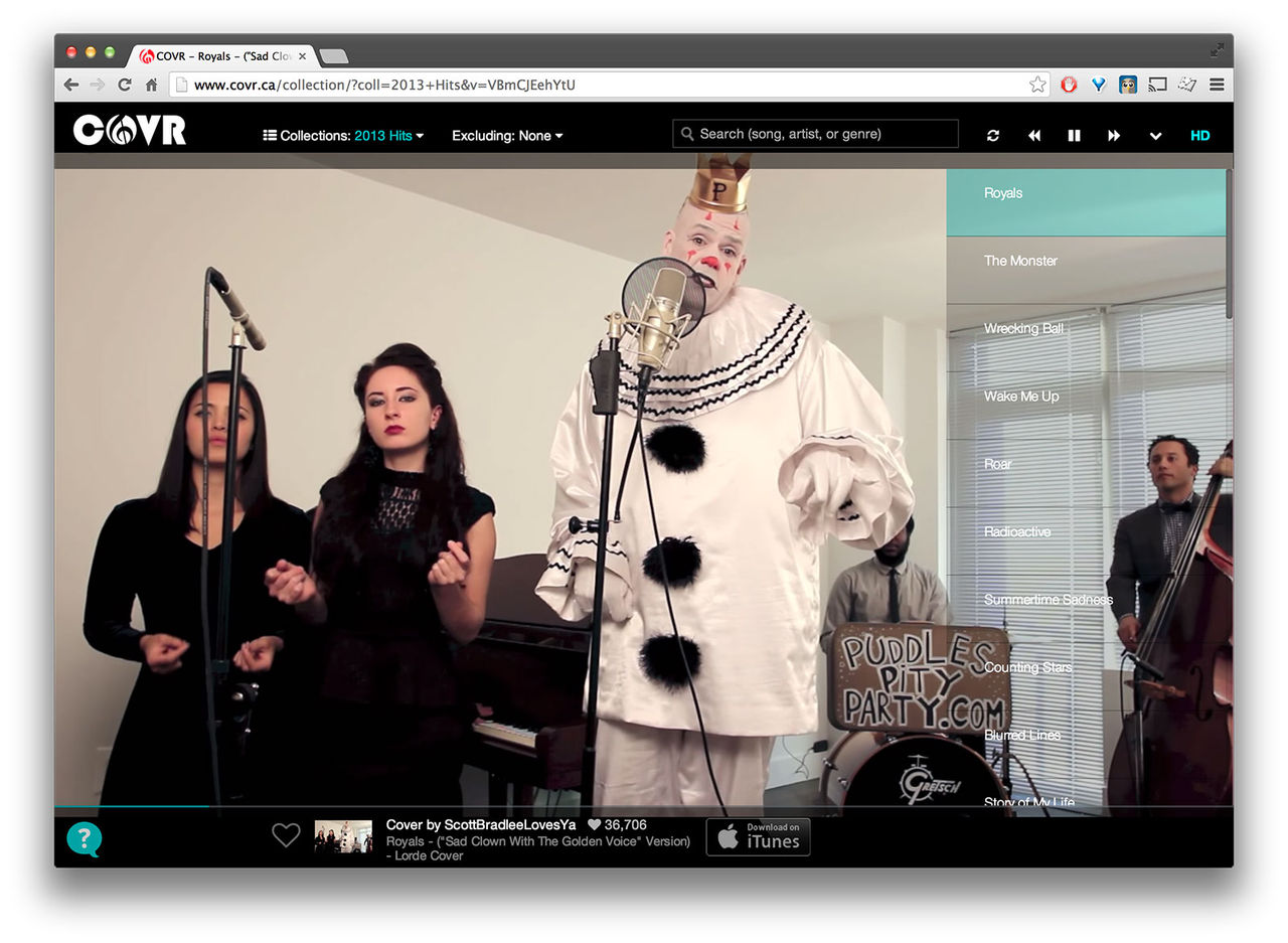 Hitta covers med ny tjänst