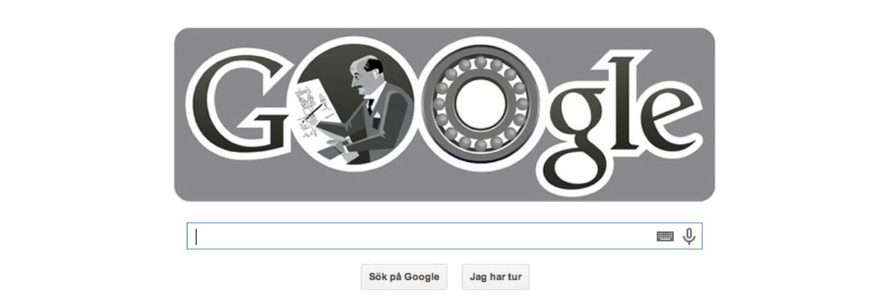 Google Sverige hyllar Sven Wingquist