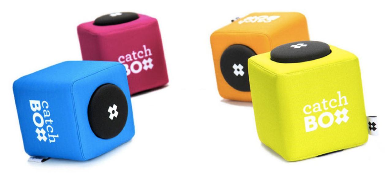 Catchbox är en kastbar mikrofon