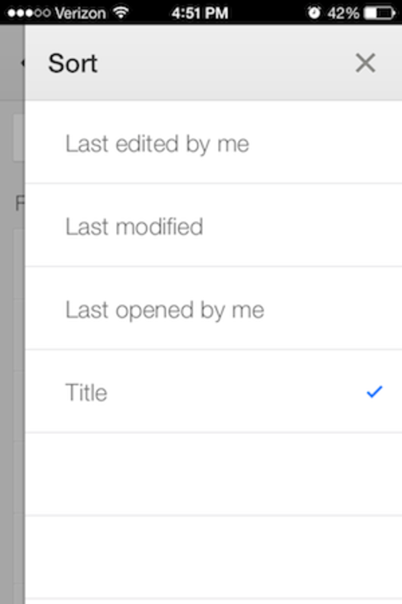 Google Drive uppdaterat för iOS