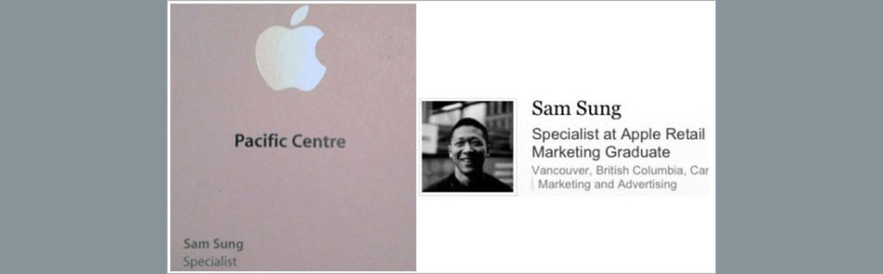 Sam Sung jobbar inte för Apple längre