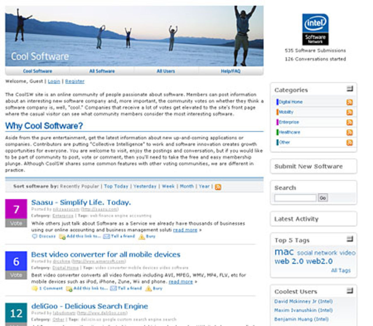 Cool Software listar bra saker