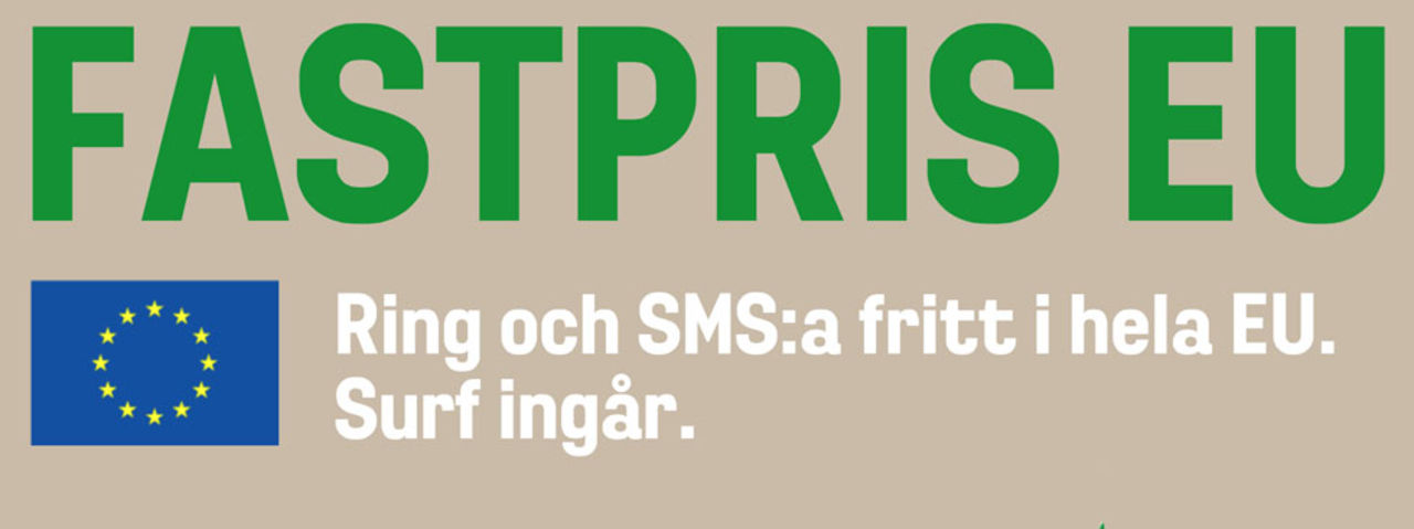 Comviq lanserar Fastpris EU