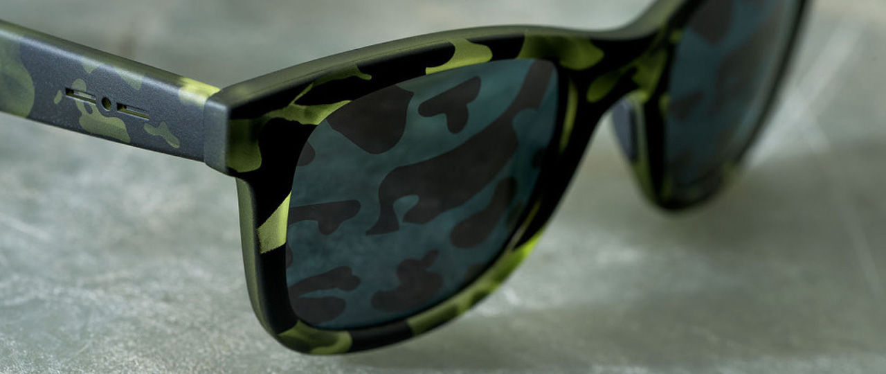  Italia Independent Kamouflagebrillor
