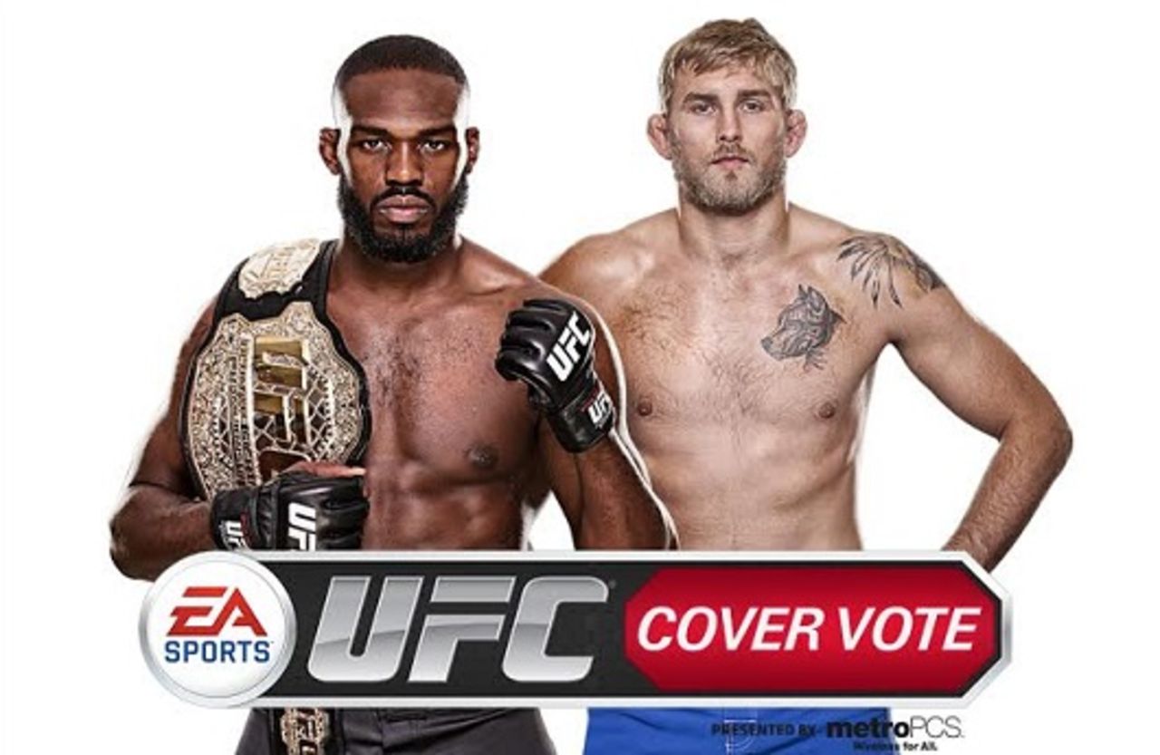 Svenske Alexander Gustafsson på omslaget till EA:s UFC-spel