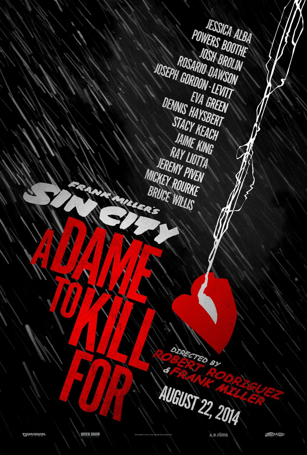 Poster för Sin City: A Dame to Kill For