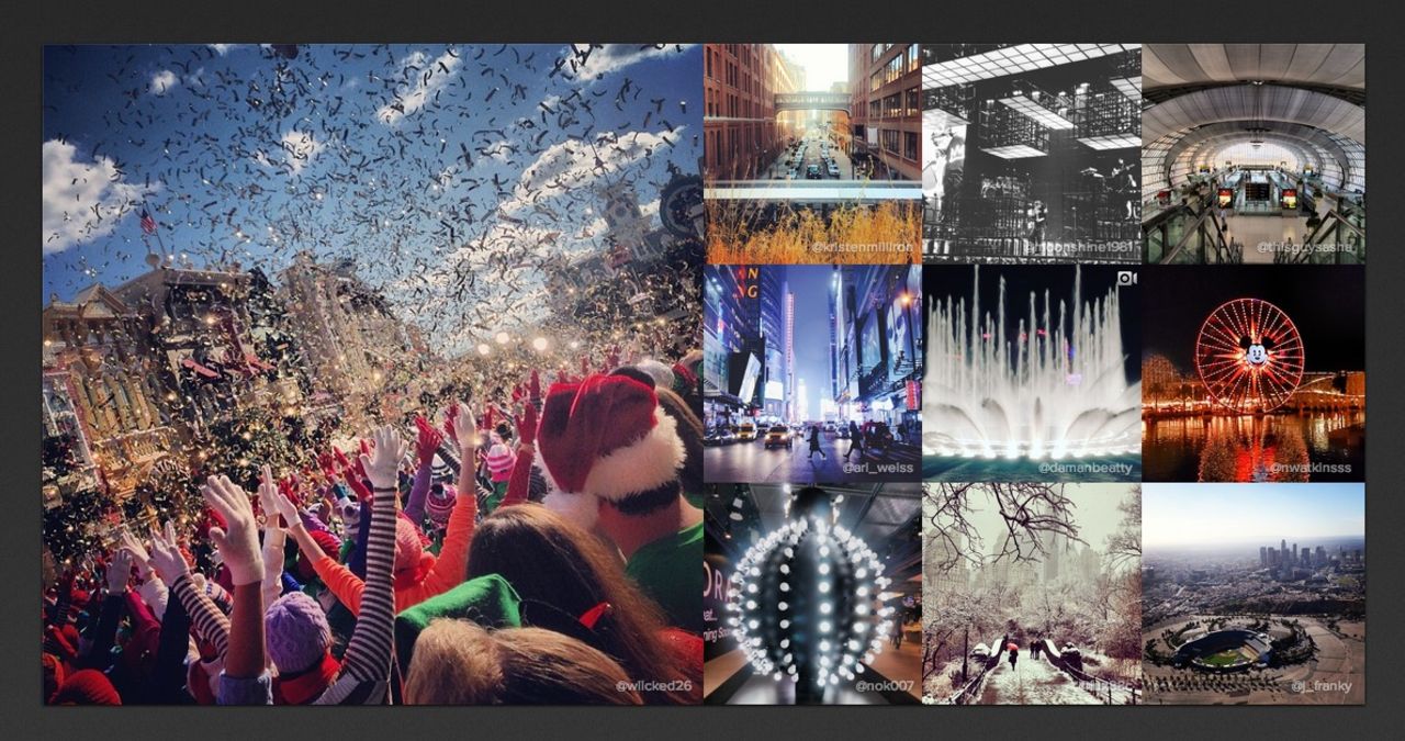 Mest instagrammade platsen 2013