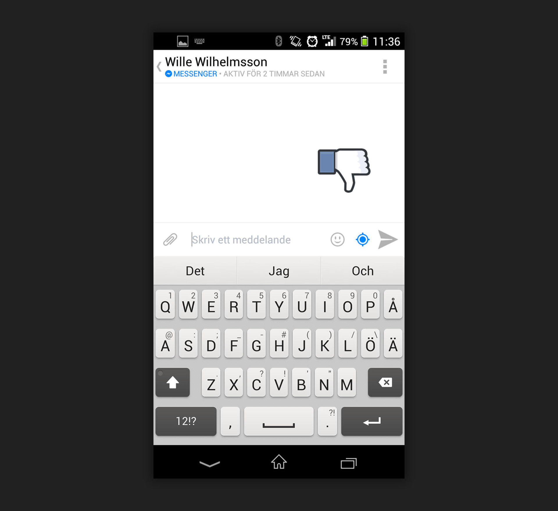 Nu kan du tumma ner på Facebook