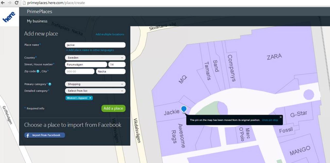 Köpcenter får inomhusnavigering med Nokia Here