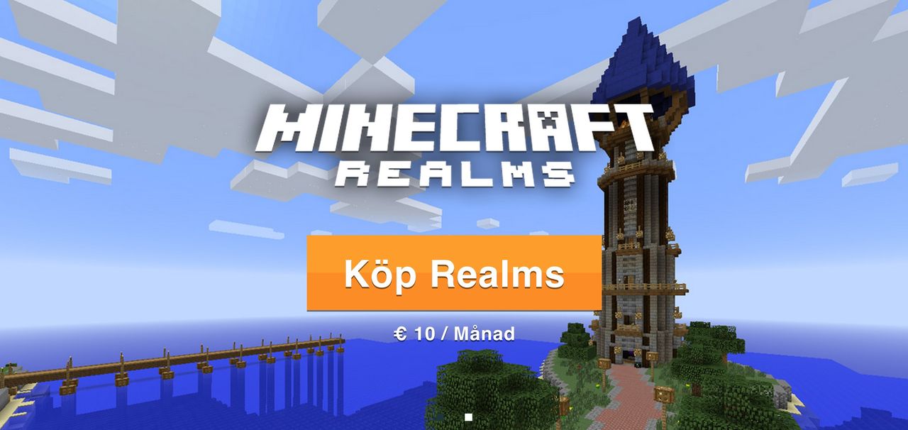 Mojang släpper Minecraft Realms