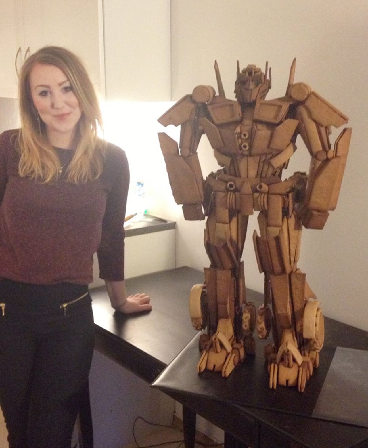 Optimus Prime som pepparkaka