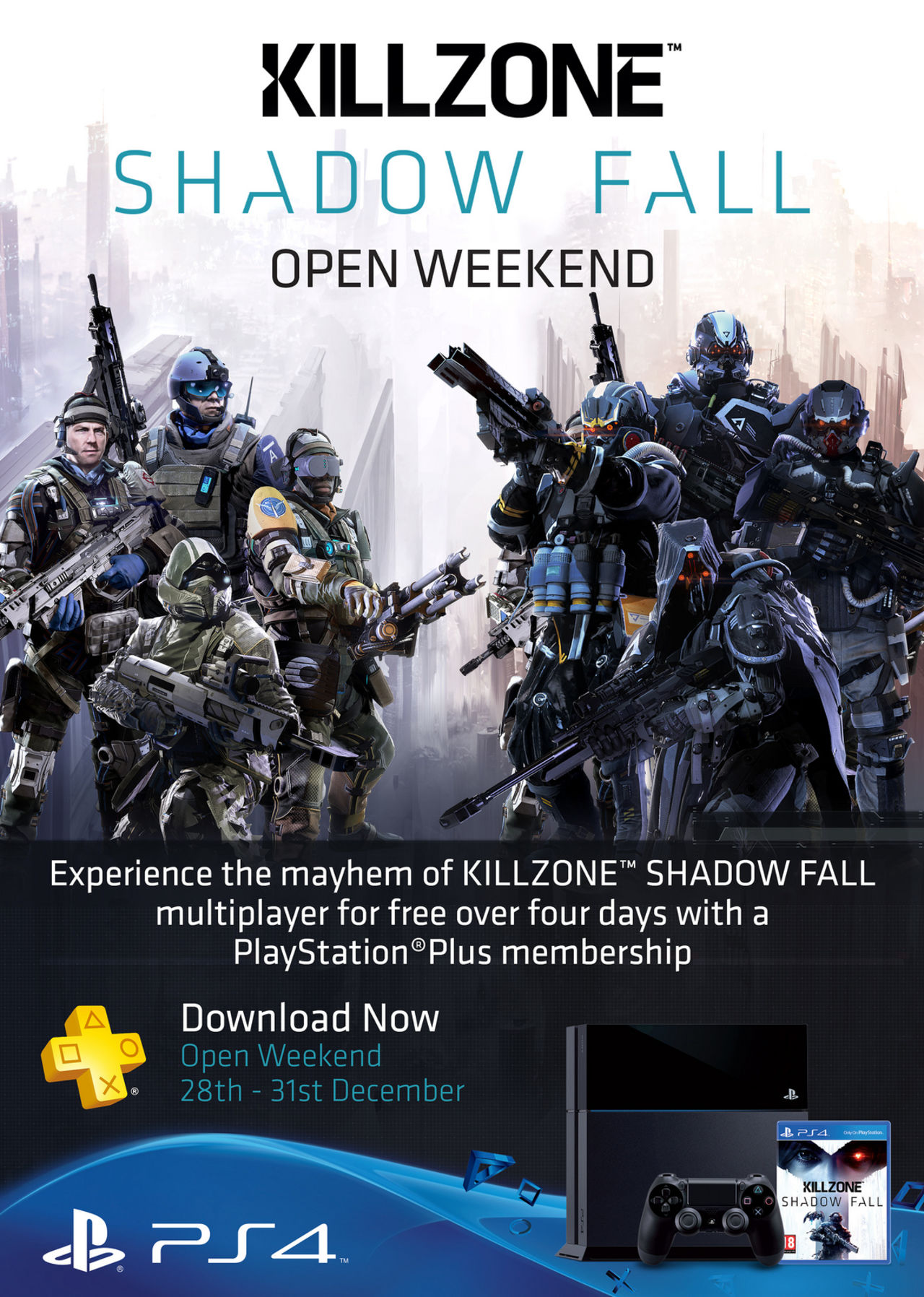 Prova flerspelardelen för Killzone: Shadow fall