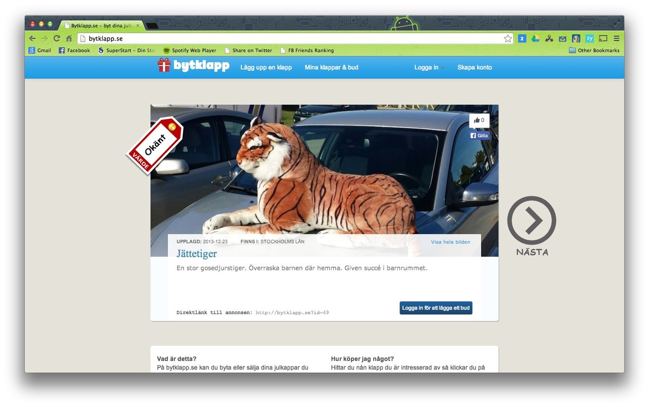 Inte nöjd med dina julklappar?