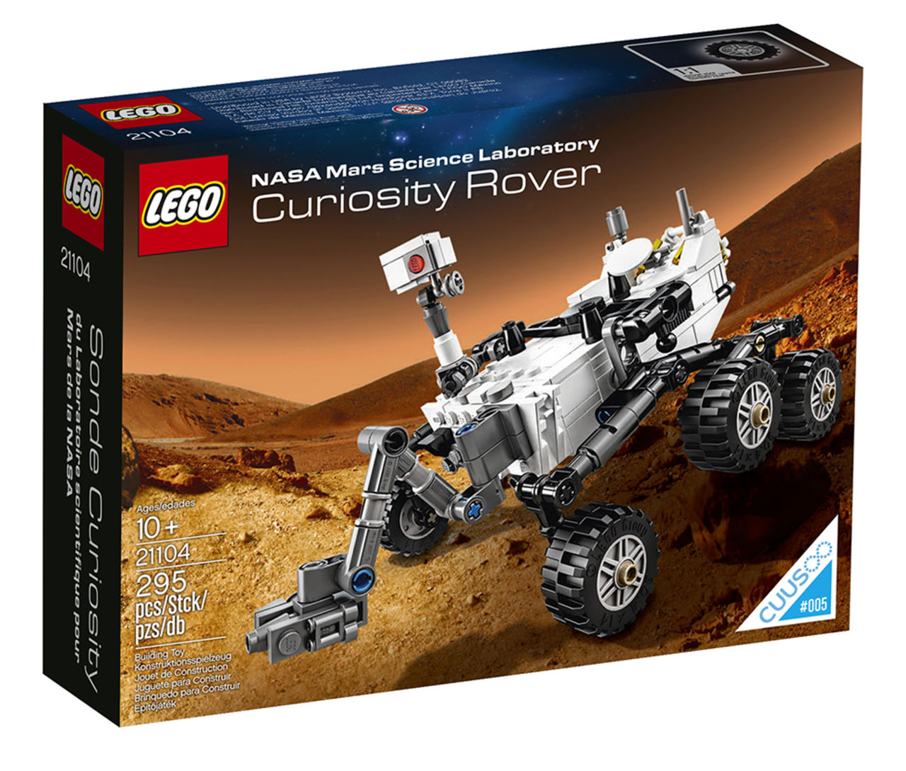 Curiosity i LEGO