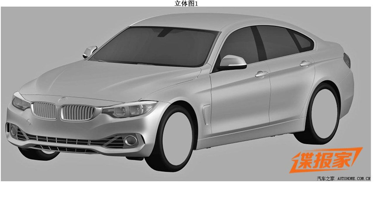 Patentskisser på BMW 4-serie Gran Coupé