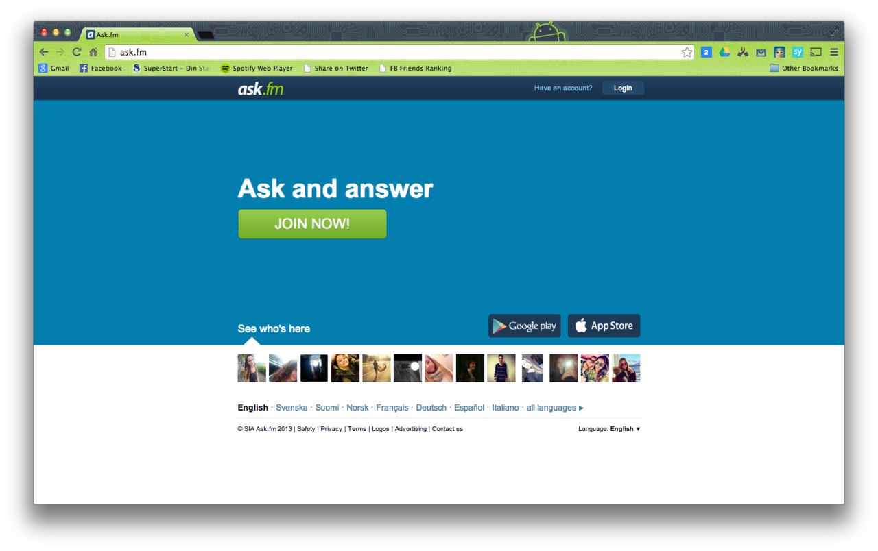 Luleå kommun blockerar Ask.fm 