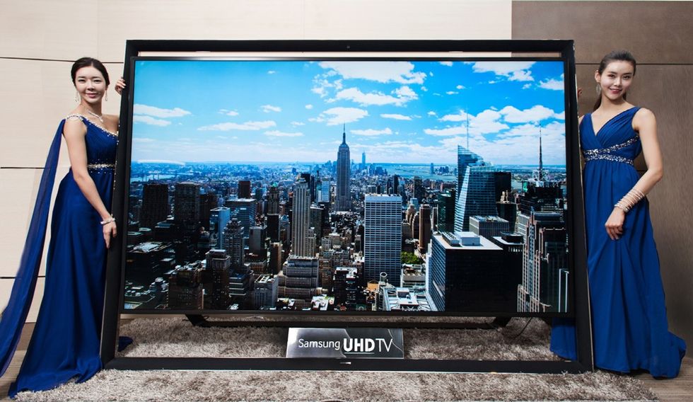 Stor UHDTV från Samsung