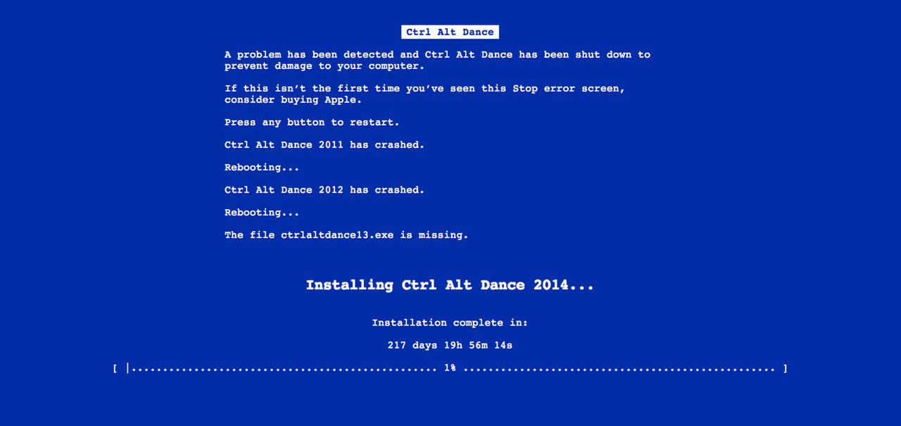 Ctrl Alt Dance kommer tillbaka