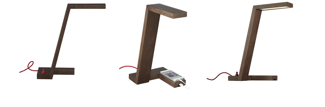 Lampa med USB-ingång