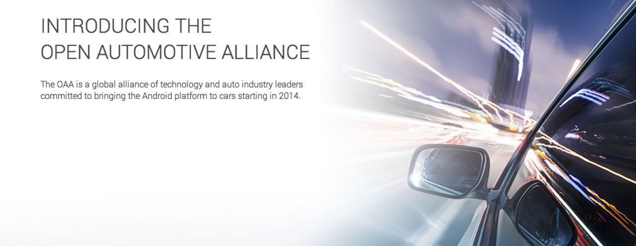 Google bildar Open Automotive Alliance