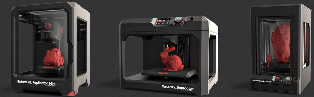 Tre nya 3D-skrivare från MakerBot