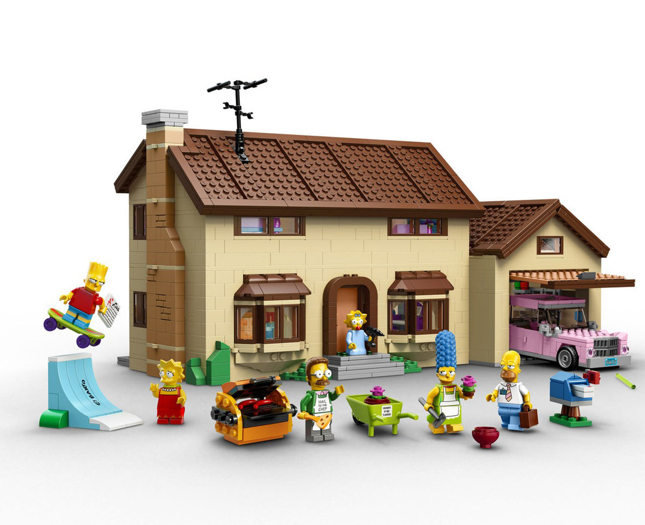 The Simpsons Lego är här