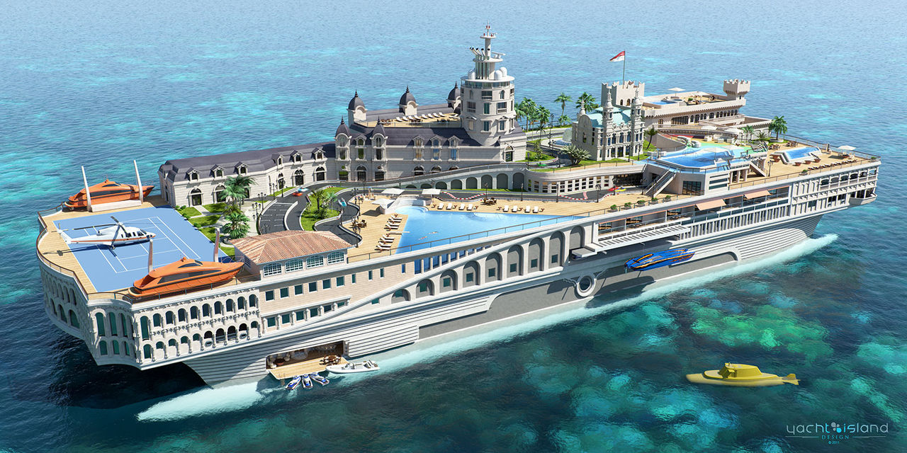 Flytande Monaco planeras