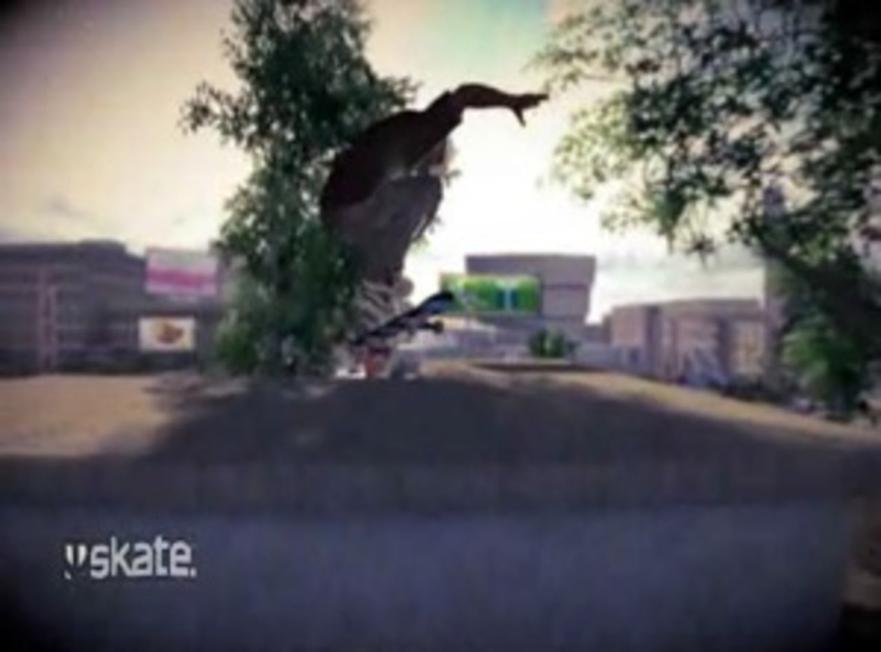 Schysst trick i Skate