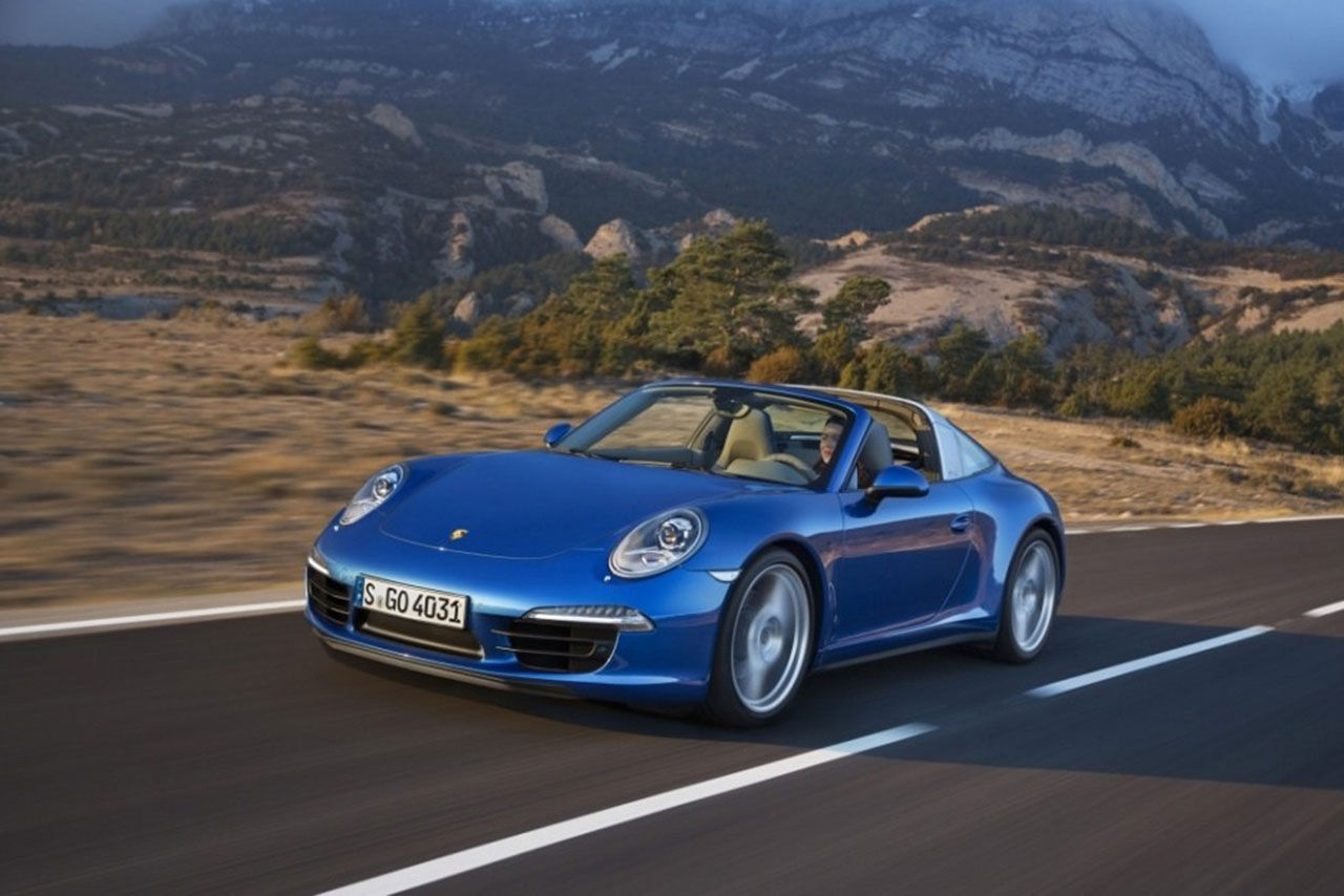 Fler läckta bilder på nya Porsche 911 Targa