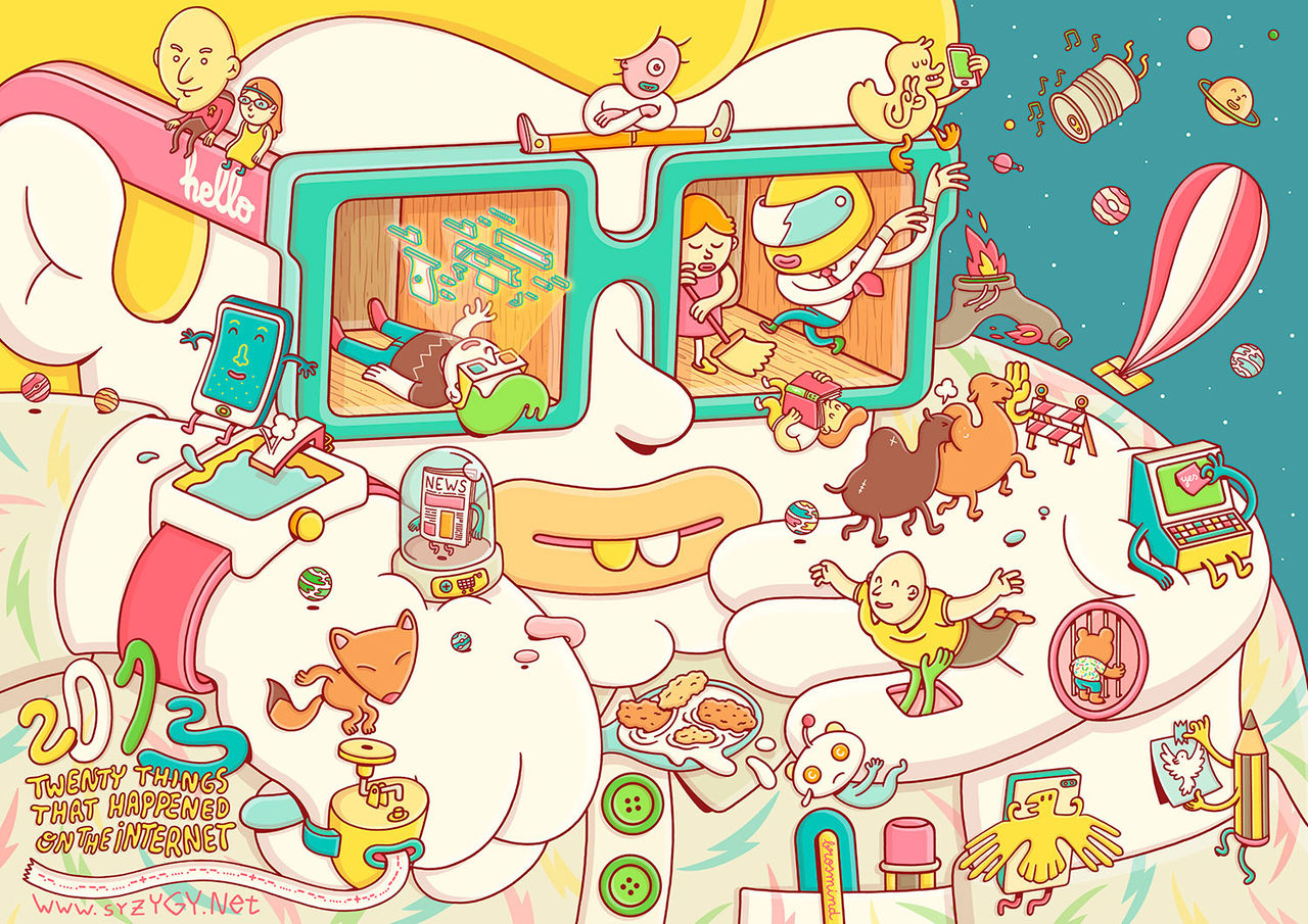 20 saker som hände på Internet 2013