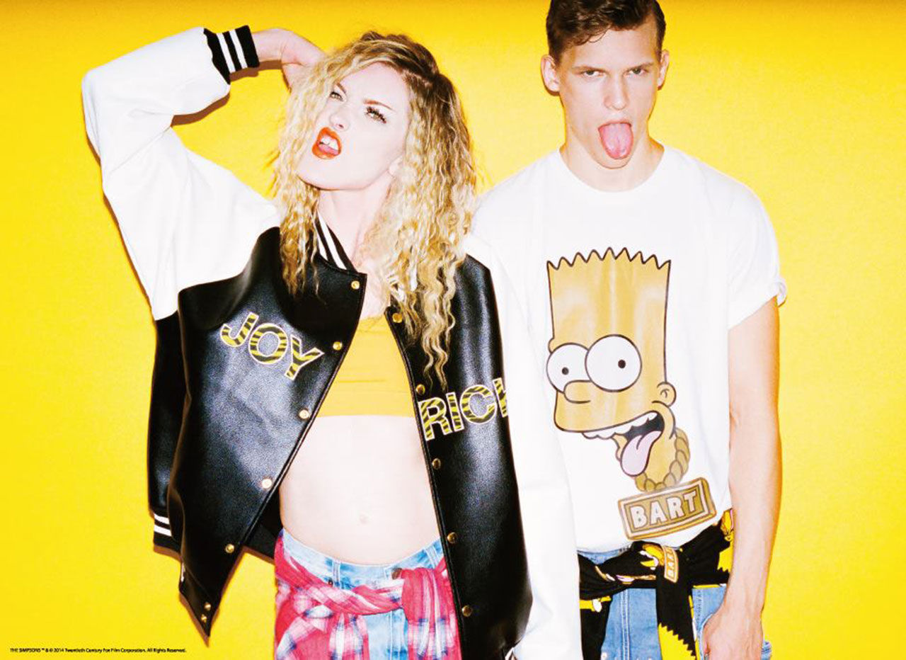 Joyrich + The Simpsons = sant