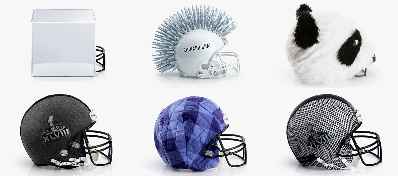 Heta Super Bowl-hjälmar