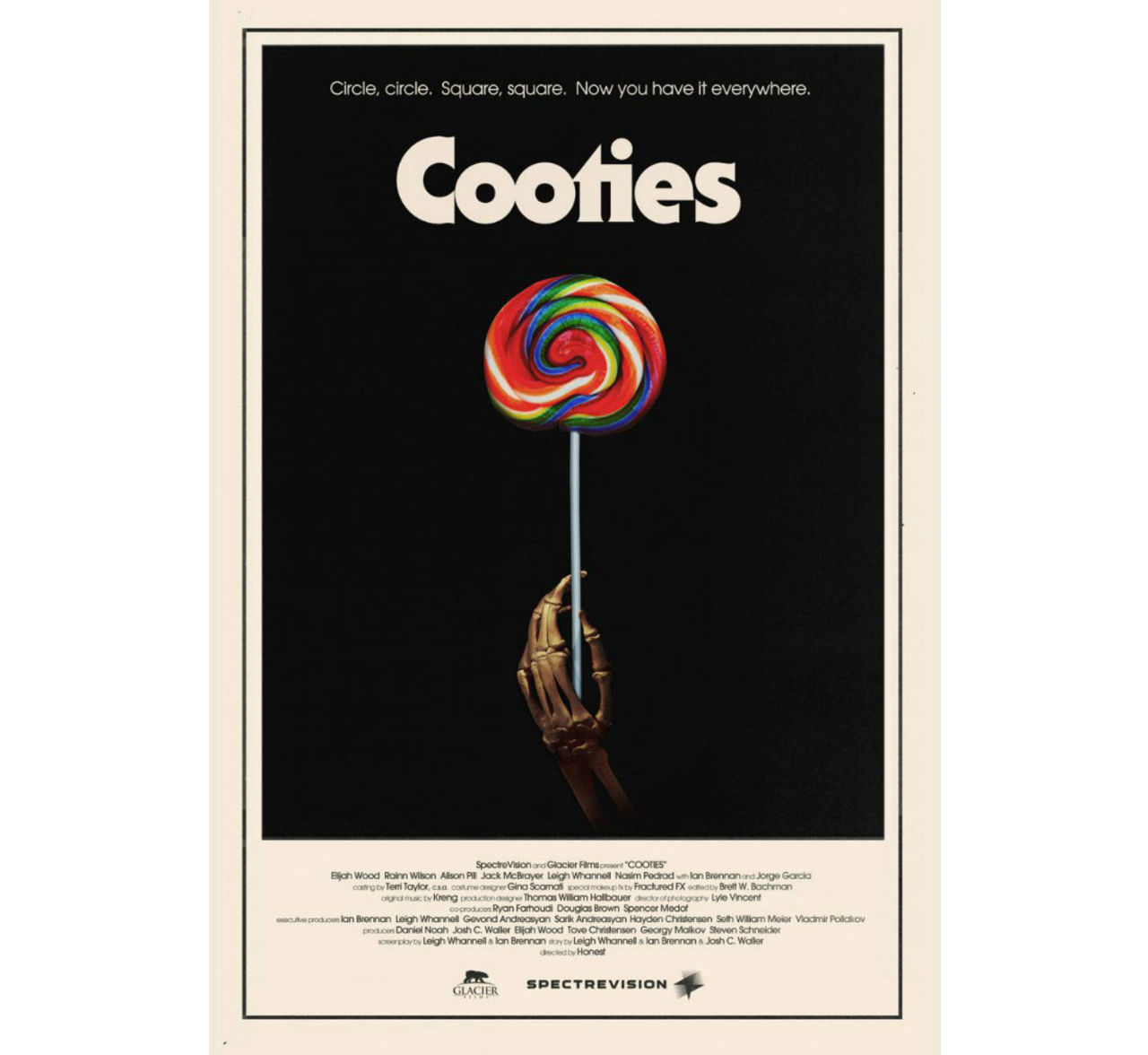 Snygg retroposter för Cooties
