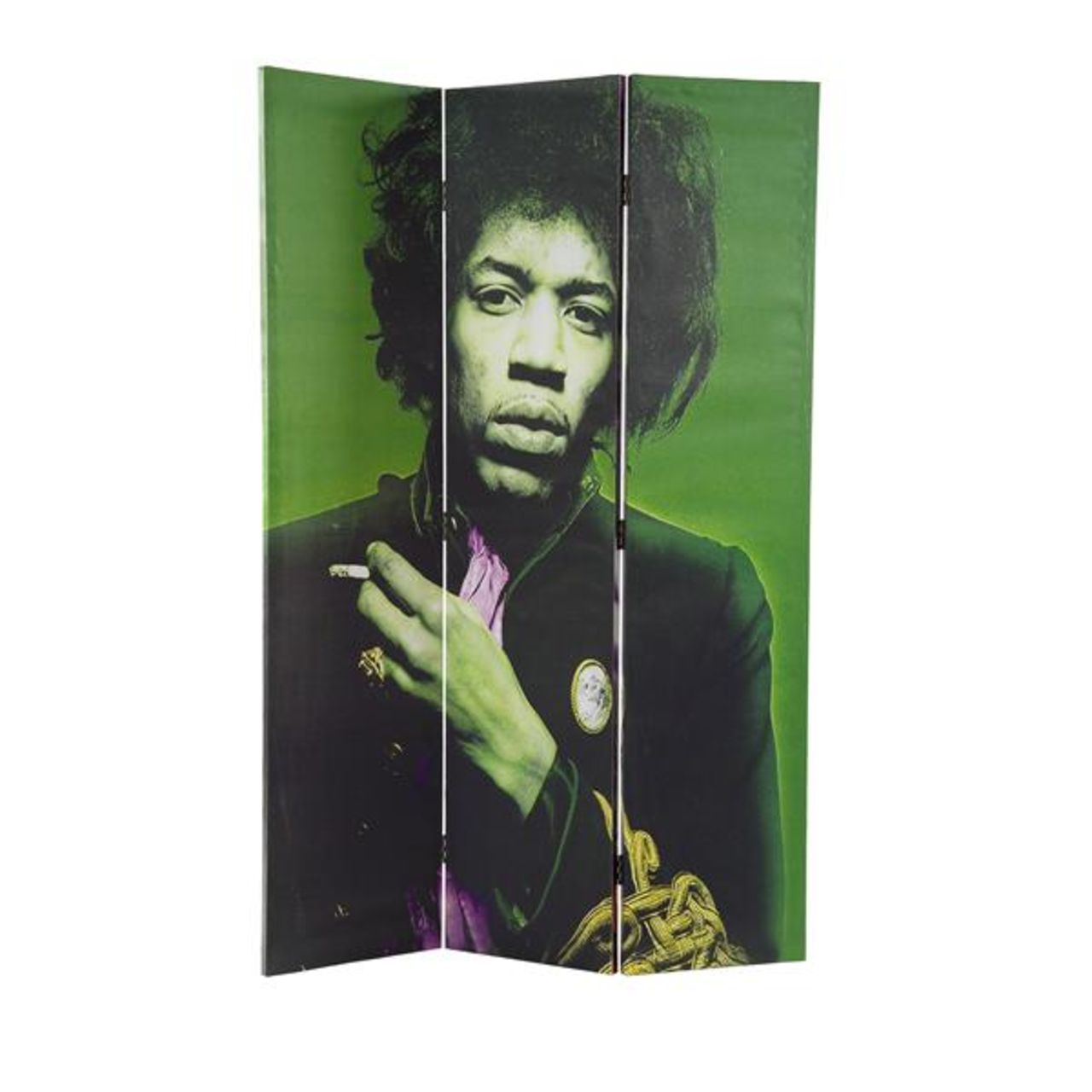 Vikvägg med Jimi Hendrix