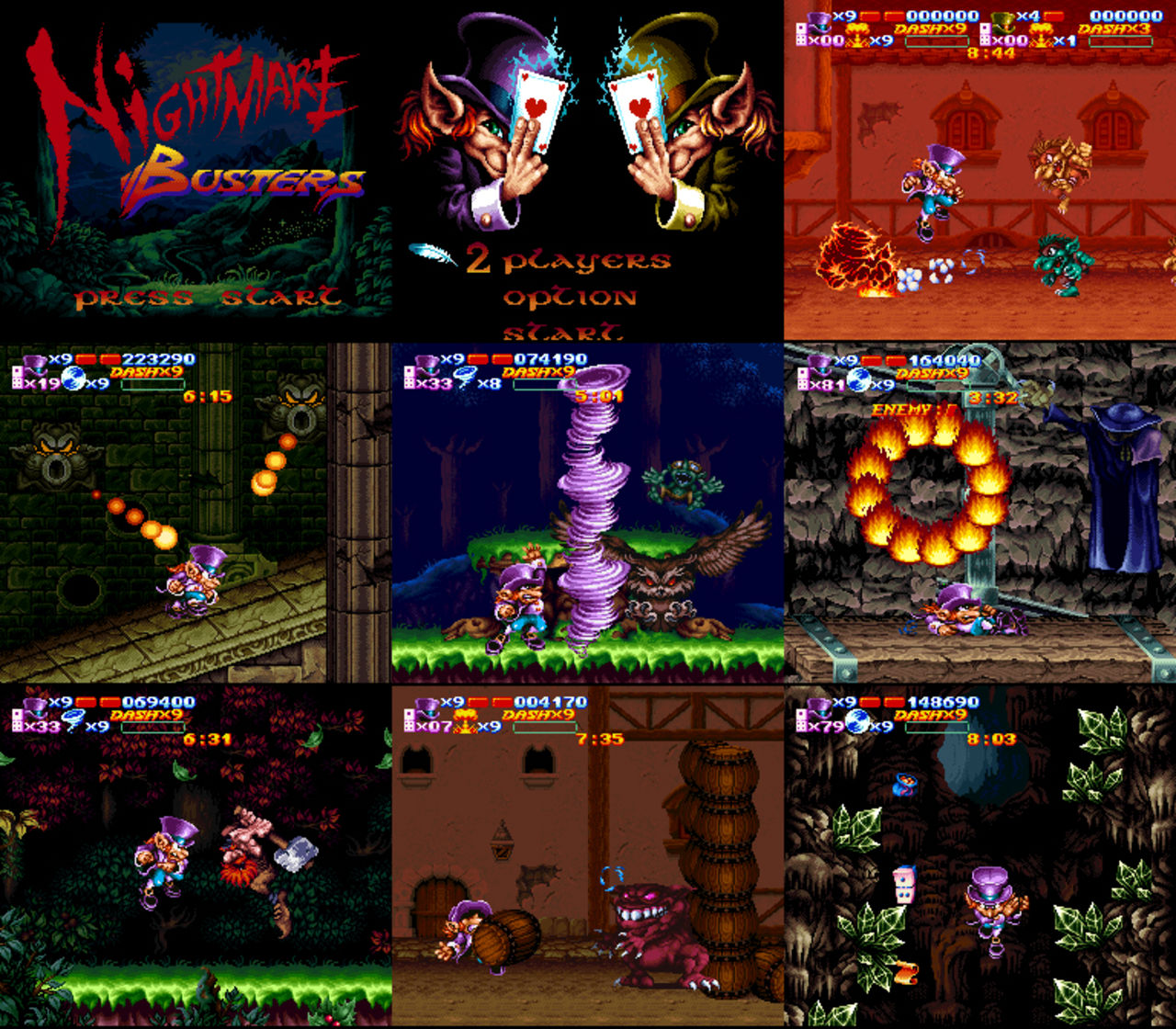 Spana in Nightmare Busters