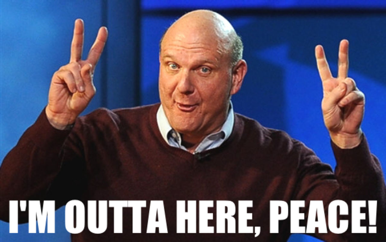 Ballmer lämnar styrelsen