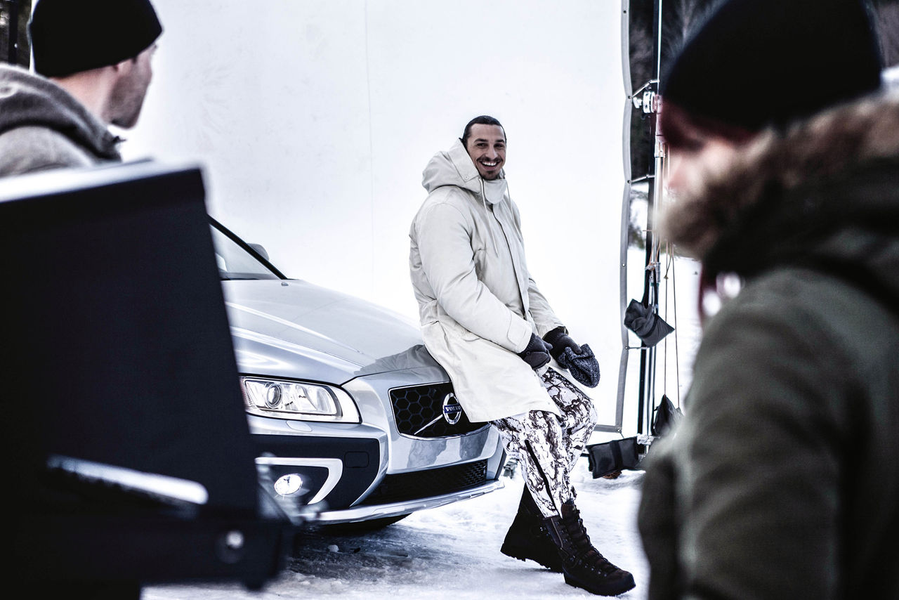 Volvo Cars och Zlatan hyllar Sverige