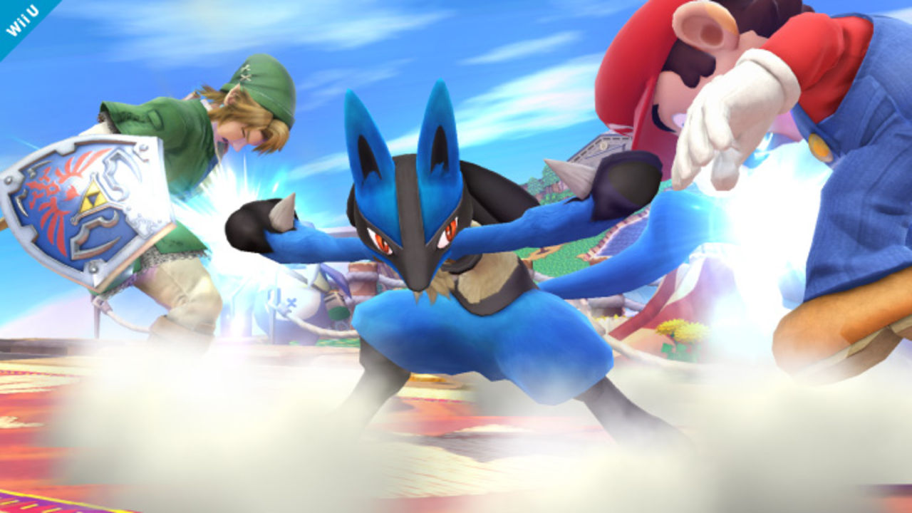 Lucario bekräftad för Super Smash Bros